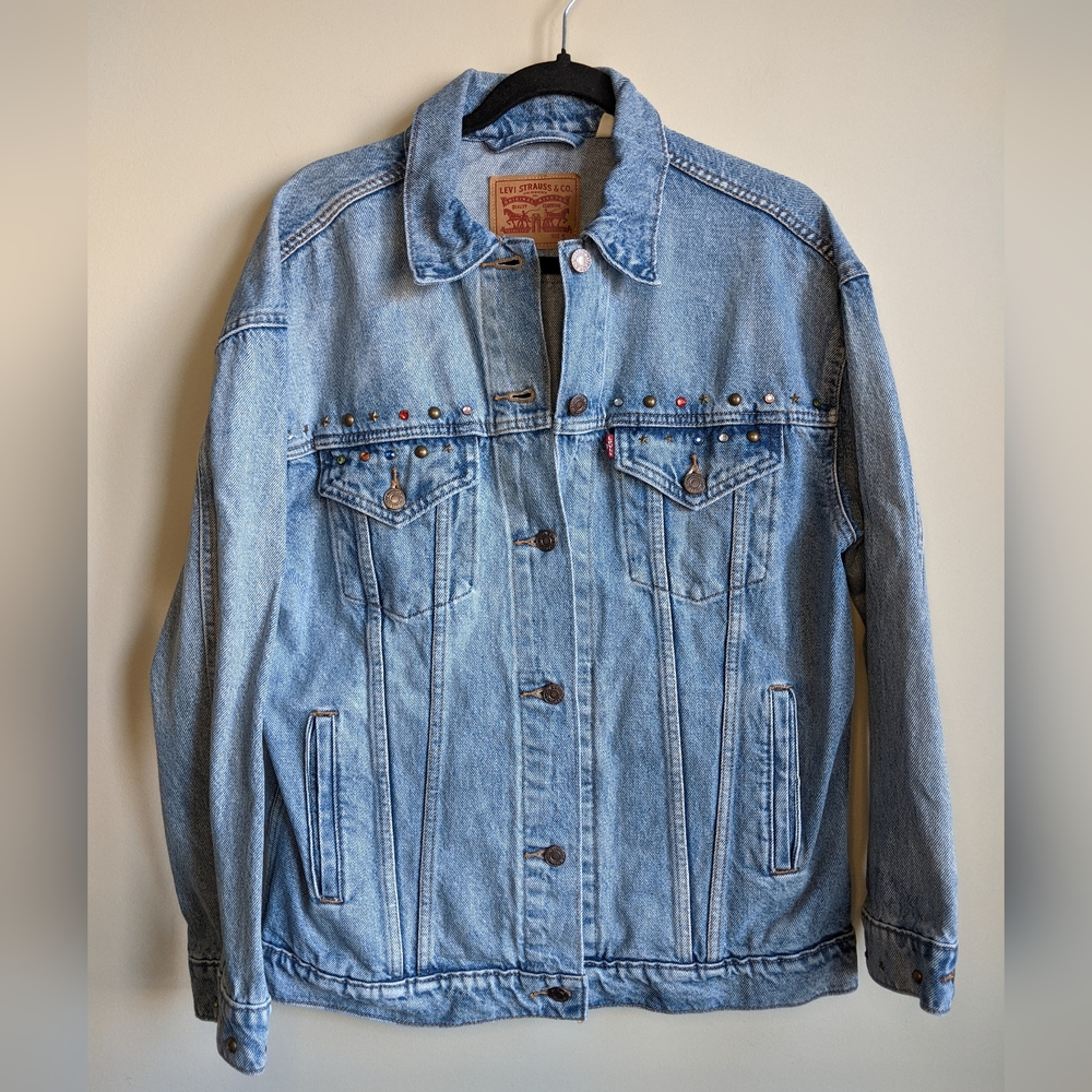 Levi's Embellished Denim Jacket